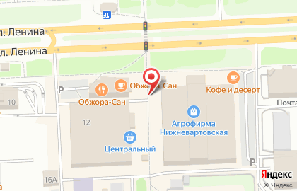 Киоск по продаже печатной продукции на улице Ленина на карте