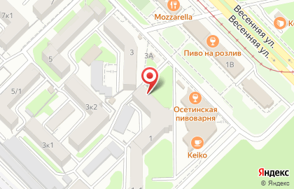 Парикмахерская Лара на Весенней улице на карте
