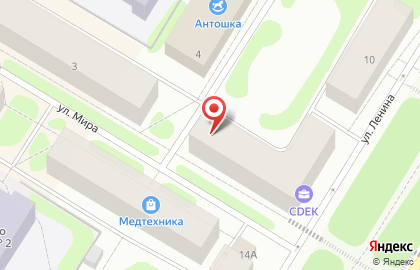Курьерская служба Cdek на улице Ленина на карте