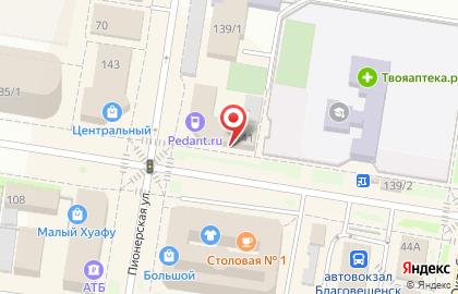 Торговый центр Каньон на Красноармейской улице на карте