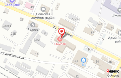 Продовольственный магазин ДКС на карте