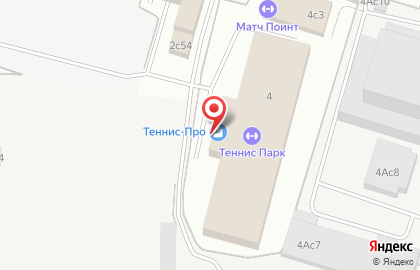 Магазин Теннис-Про в Москве на карте