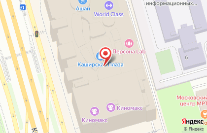 Магазин колготок и купальников Calzedonia на метро Домодедовская на карте