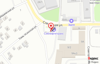 Сибнефтетранс в Орджоникидзевском районе на карте