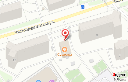 Спецзастройщик Кировспецмонтаж на Чистопрудненской улице на карте