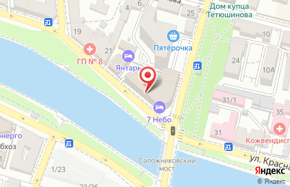 Банкомат Московский Индустриальный банк на Красной набережной на карте