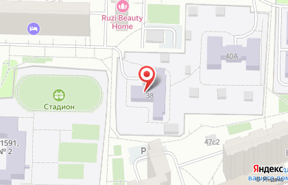 Школа №1591 с дошкольным отделением на Суздальской улице, 38а на карте