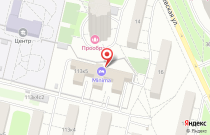 Гостиница Minima hotels на Волгоградском проспекте на карте