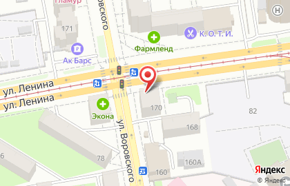 Республиканский центр Ритуального Обслуживания на улице Воровского на карте