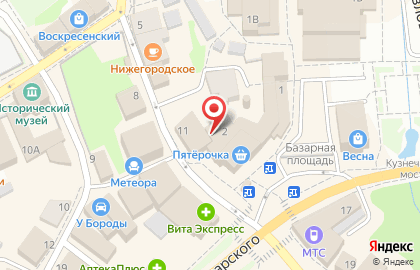 EKG на Нижегородской улице на карте