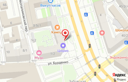 Часовую мастерская Цюрих на карте