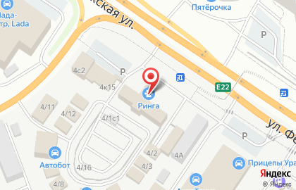 Магазин запчастей для японских и корейских грузовиков АвтоГрузовик72 на карте
