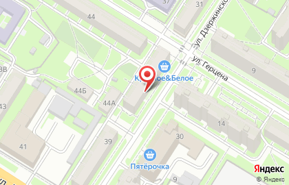 Парикмахерская в Пензе на карте