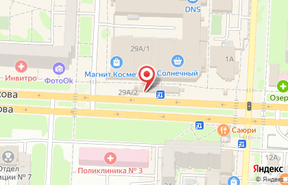 Магазин цветов Цветничок в Ленинском районе на карте