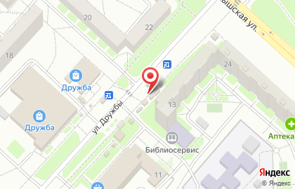 Киоск по продаже фруктов и овощей в Дзержинском районе на карте