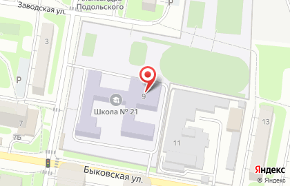 Зефир в Подольске на карте