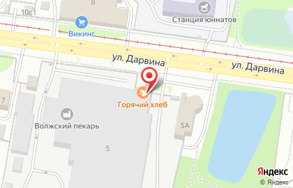 Банкомат Банк Уралсиб на улице Дарвина на карте