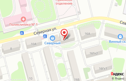 Аптека Фито-фарм на Северной улице на карте