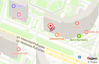 Фирменный магазин Ермолино на улице Николая Рубцова на карте
