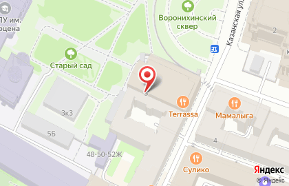 Фитнес-клуб Fitfashion на улице Казанской улице на карте