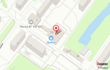 Салон-парикмахерская Милена в Щёлково на карте