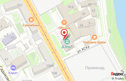 Дом занимательной науки и техники в Казани на карте