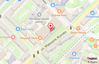 ООО Аудит на улице Маршала Жукова на карте