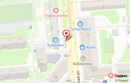 Магазин по продаже шапок и варежек на карте