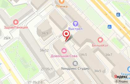 Юридическая компания Советник на Марксистской на карте
