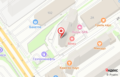 Артком в Заельцовском районе на карте