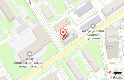 Сибремонттехника на улице Дмитрия Донского на карте
