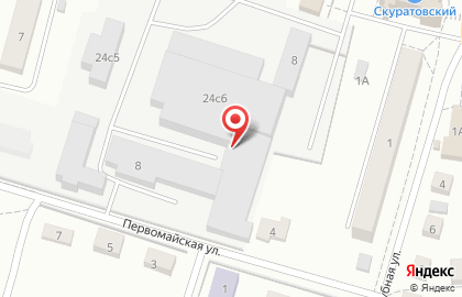 ООО Газпром межрегионгаз Тула на Первомайской улице на карте
