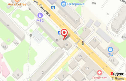 Продуктовый магазин Верный в Малоярославце на карте