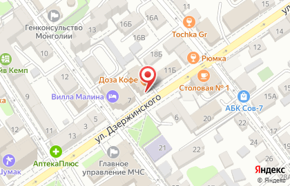 Российская Академия Цифра на карте