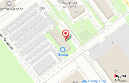 Салон мебели и дверей Виктория в Заволжском районе на карте