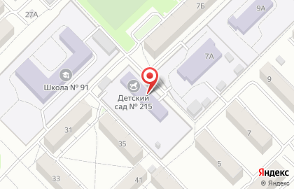 Детский сад №215 на карте