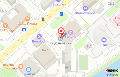 Кинотеатр Москино Сатурн на Снежной улице на карте