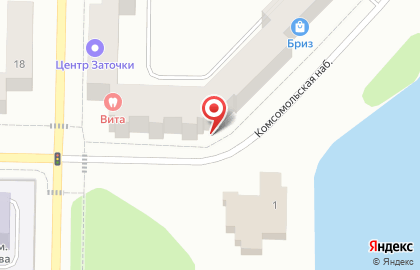 Прокуратура Мурманской области на Комсомольской на карте