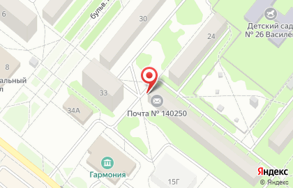 Пансионат Почта России на Молодёжной улице на карте