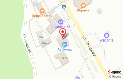 Торгово-сервисный комплекс АвтоМакс на карте