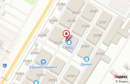 Торговая компания ПрофСнаб в Раменском на карте