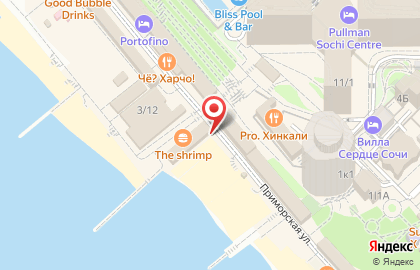 Кафе быстрого питания в Центральном районе на карте