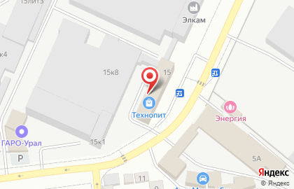 Бухгалтерская компания Ваш Бухгалтер в Свердловском районе на карте