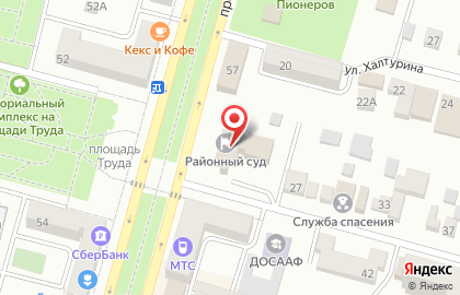Городской судебный участок №4 на карте