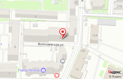 Тёма на Волочаевской улице на карте