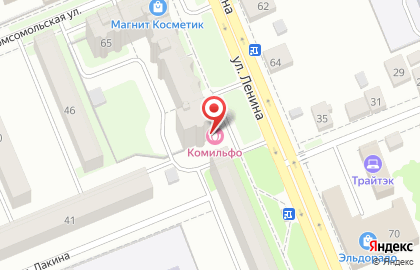 Салон красоты Комильфо на улице Ленина на карте