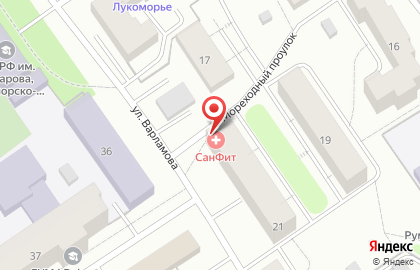 Студия фитнеса Элины Истратовой SunFit в Петрозаводске на карте