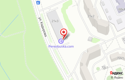 Pereobuvka на Бунинской Аллее на карте