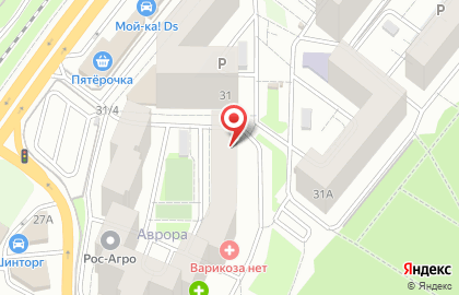 Магазин разливного пива Хмель на улице Антонова-Овсеенко на карте