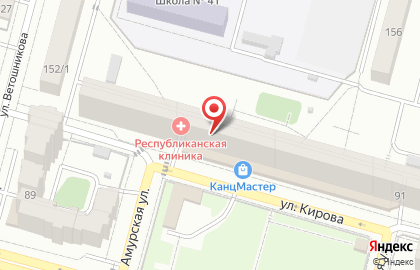 Центр обслуживания консультантов Faberlic в Кировском районе на карте